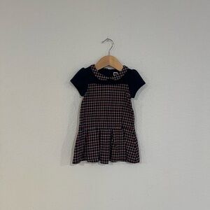 Janie & Jack - Navy Plaid Dress